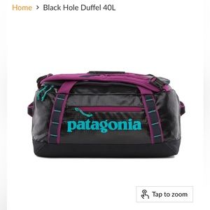 Patagonia Black Hole Duffel 40L Pitch Blue/Black